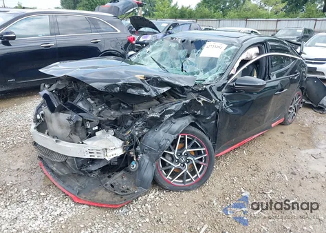 2017 Honda Civic Ex-L из США, поврежденный, VIN SHHFK7H70HU202489